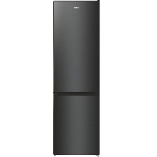 Холодильник Gorenje NRK6202EBXL4 черный матовый двухкамерный 235/96л морозилка снизу, No Frost