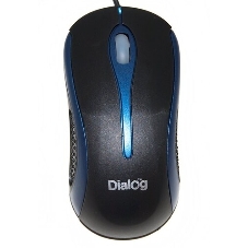 Мышь проводная Dialog Pointer MOP-08U черный, 800 dpi, USB, кнопки - 3