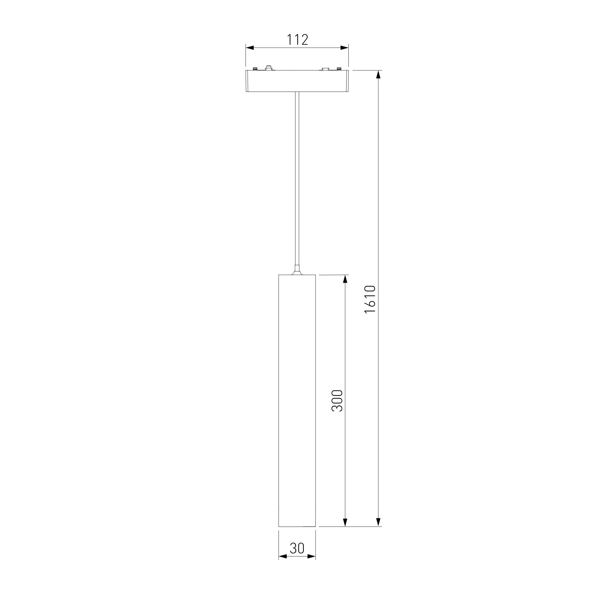 Трековый светильник Flat Magnetic 6W 4000K Alliet (чёрный) 85097/01