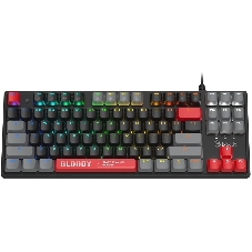 Клавиатура A4Tech S310N механическая черный/красный USB Multimedia for gamer LED кабель 1.8м
