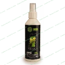 Спрей Cactus CS-S3002 для чистки LCD-мониторов, КПК, мобильных телефонов, 250 мл