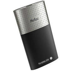 Внешний SSD Netac Z9, 500 Gb, USB 3.2 Gen 2 Type-C, R/W 550/480, черный