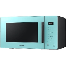 Микроволновая печь Samsung MG23T5018AN/BW голубой, 23 л, 800 Вт, переключатели - сенсор