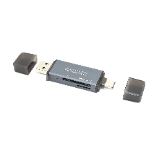 Картридер MicroSD/SD с разъемами USB и Type C Картридер MicroSD/SD с разъемами USB и Type C