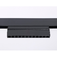 Светильник трековый светодиодный GL4048 BK черный IP20 12W 4200K 48V 24° 223*22*105
