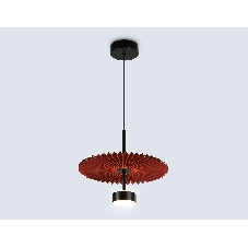 Светильник Ambrella light LH72613 BK/RD черный/красный 6W 3000K D300*260-1770