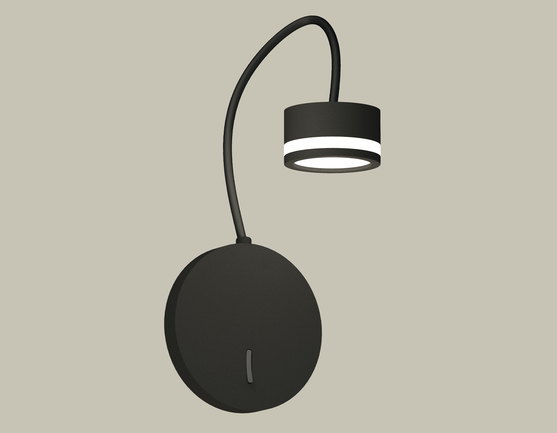 Светильник Ambrella light XB9596200 SBK/FR черный песок/белый матовый GX53 (C9596, N8415)