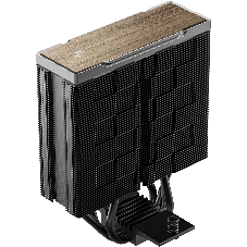 Кулер для процессора DEEPCOOL AK400 G2 LGA1851/1700/1200/115X/AM5/AM4 (12шт/кор, TDP 220W, PWM, Fan 120мм, 4 тепл. Трубки, Wood-grain top cover, черный) RET (R-AK400G2-BKNNMN-GJD)