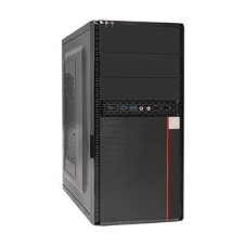 Компьютерный корпус ExeGate EX284038RUS Minitower BA-204U Black, mATX, (AA500, 80мм), 2хUSB+2хUSB 3.0, Audio