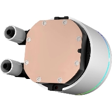 Система охлаждения Water Cooling System PCCooler DA360 Pro ARGb WH (300W, 360мм, белый, ARGb/Fans: 3x120мм, 75.8CFM, 33.7dBA, 2200RPM/Pump height 57мм, 28dBA, 3000RPM, Rad thickness 27мм/S: 1851, 1700, 1200, 20XX, 115X, AM5, AM4)
