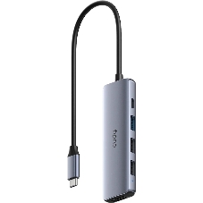 USB-концентратор CUDY UH405, USB Type-C, HDMI, USB, адаптер/ USB Type-C