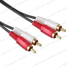 Кабель аудио Exegate 2xRCA-2xRCA 2м позолоченные разъемы
