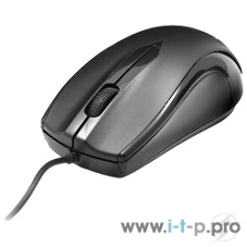 Мышь проводная Gembird MUSOPTI9-905U черный, 1000 dpi, USB, кнопки - 3