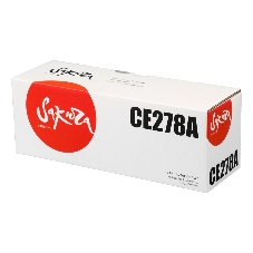 Картридж лазерный Sakura CE278A для HP laser Pro P1560/1636/1566/1600/1606, черный, 2100 к.