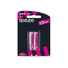 Элемент питания алкалиновый LR03 Super Alkaline BL-2 (уп.2шт) ФАZА 4897062858474, 1.5 В