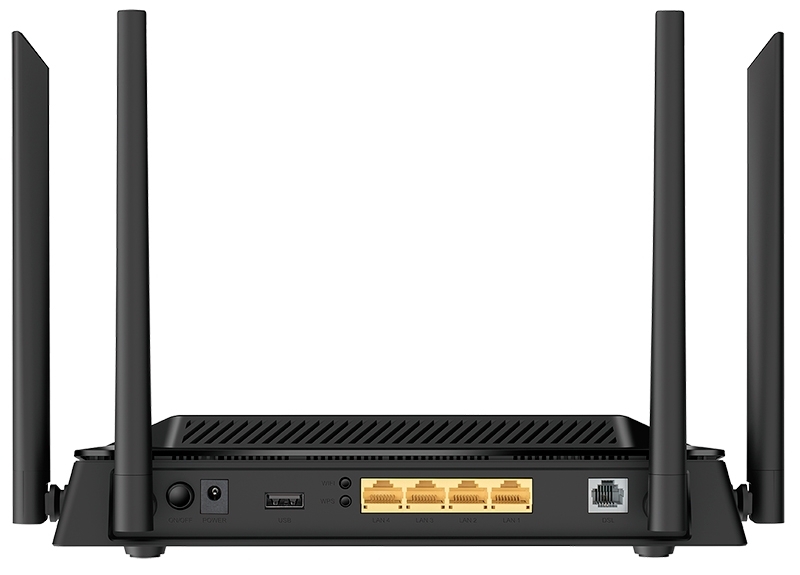 Маршрутизатор D-Link DSL-245GR/R1A Беспроводной двухдиапазонный маршрутизатор VDSL2 с поддержкой ADSL2+/3G/LTE/Ethernet WAN и USB-портом