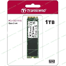 Накопитель SSD Transcend 115S, 1Tb, PCIe 3.0 x4, M.2 2280, NVMe, R/W 3200/2000