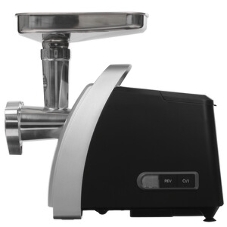 Мясорубка электрическая Bosch MFW68640 черный, 2200 Вт, 4.3 кг/мин, реверс, металлический лоток, насадки - 5