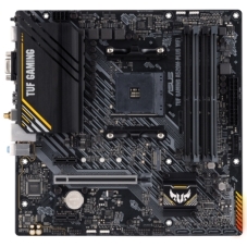 Материнская плата ASUS TUF GAMING A520M-PLUS WIFI, AM4, AMD A520, 4xDDR4, 4xSATA, 1xM.2, 1xPCIe 3.0 x16, 2xPCIe x1, 1xVGA, 1xHDMI, 1xDP, 1x 1Gb LAN, 2xUSB-A 3.2 Gen 1, 2xUSB-A 2.0, 3x3.5 мм, 7.1, mATX