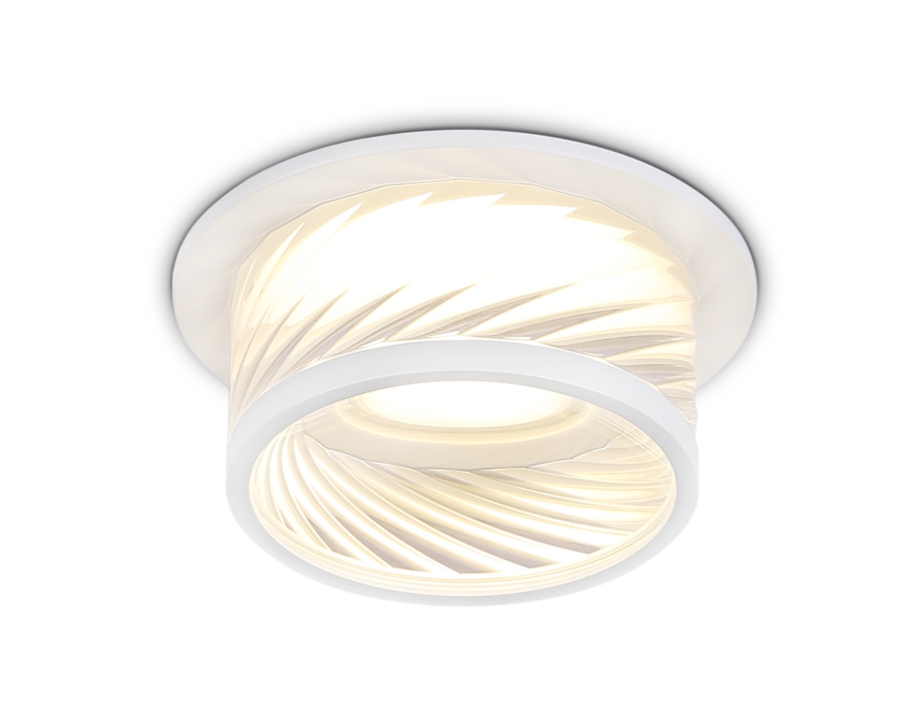 Светильник Ambrella light TN1251 SWH/CL белый песок/прозрачный GU5.3 D98*58