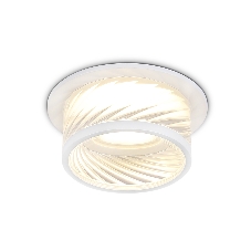 Светильник Ambrella light TN1251 SWH/CL белый песок/прозрачный GU5.3 D98*58