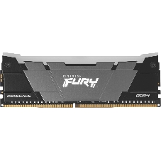 Оперативная память Kingston Fury Renegade, DDR4, 64Gb (2x32GB), 3200MHz, CL16, DIMM, радиатор, RGB, серебристый/черный