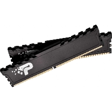 Оперативная память Patriot Signature, DDR4, 16GB (2x8 GB), 3200 MHz, CL22, DIMM, радиатор, черный