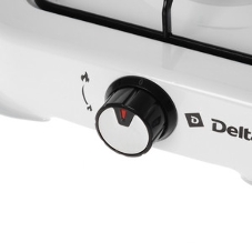 Плитка газовая Delta D-2205 одноконфорочная; белый (10)