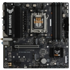 Материнская плата ASUS TUF GAMING A620M-A PLUS WIFI, AM5, AMD A620A, 4xDDR5, 4xSATA, 2xM.2, 1xPCIe 4.0 x16, 1xPCIe 3.0 x1, 1xHDMI, 2xDP, 1x2.5Gb LAN, Wi-Fi 6, Bluetooth 5.3, 2xUSB-A 10Gbps, 4xUSB-A 2.0, 3x3.5 мм, 7.1, mATX