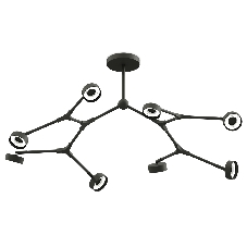 Корпус светильника C9060/8 SBK черный песок 1100*400*200mm GX53/8 Корпус светильника C9060/8 SBK черный песок 1100*400*200mm GX53/8