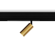 Управляемый светодиодный светильник для шинопровода Magnetic Ambrella light GL1213 GD золото IP20 12W 3000K-6400K 220V 36° D45*100 (Без ПДУ)