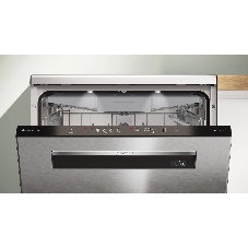 Посудомоечная машина Bosch SMP6EMI86Q, нержавеющая сталь, 60 см, 13 компл., сушка теплообменник, класс A