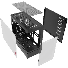 Корпус Bloody CC-128-BK, Midi-Tower, чёрный
