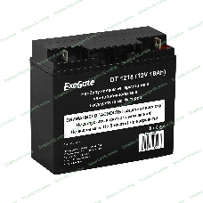 Батарея для ИБП ExeGate DT 1218 (12V 18Ah), клеммы под болт М5