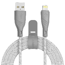 Кабель Crown USB - Lightning CMCU-3043L grey