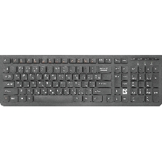 Клавиатура беспроводная Defender ULTRAMATE SM-535 RU USB, радиоканал, черный