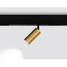 Управляемый светодиодный светильник для шинопровода Magnetic Ambrella light GL1213 GD золото IP20 12W 3000K-6400K 220V 36° D45*100 (Без ПДУ)