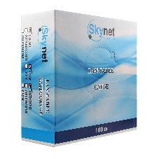 Кабель SkyNet Light UTP indoor 2x2x0,46, медный, FLUKE TEST, кат.5e, однож., 100 м, box, серый