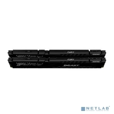Оперативная память Kingston Fury Beast, DDR5, 32GB (2x16GB), 5200MHz, CL40, DIMM, радиатор, черный