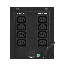 Источник бесперебойного питания ExeGate SpecialPro Smart LLB-1000.LCD.AVR.8C13 (1000VA/700W, LCD, 8*C13, батарея 12V 7.2Ah - 2 шт., металлический корпус, Black)