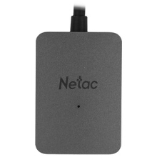 Кард-ридер Netac Flash WK12/серый/SD/SDHC/SDXC/microSD/microSDHC/microSDXC/USB 3.0 Type-C/пластик