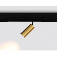 Управляемый светодиодный светильник для шинопровода Magnetic Ambrella light GL1213 GD золото IP20 12W 3000K-6400K 220V 36° D45*100 (Без ПДУ)