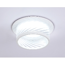 Светильник Ambrella light TN1251 SWH/CL белый песок/прозрачный GU5.3 D98*58