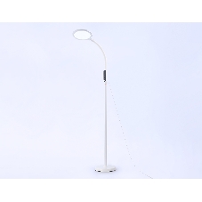 Светильник Ambrella light TR97701 WH белый LED 18W 3000K-6400K 170*230*1650 (ПДУ ИК)