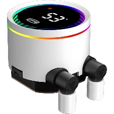 Система охлаждения Water Cooling System PCCooler DA360 Pro ARGb WH (300W, 360мм, белый, ARGb/Fans: 3x120мм, 75.8CFM, 33.7dBA, 2200RPM/Pump height 57мм, 28dBA, 3000RPM, Rad thickness 27мм/S: 1851, 1700, 1200, 20XX, 115X, AM5, AM4)