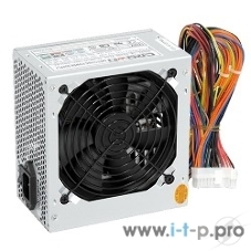 Блок питания CROWN CM-PS400W (20+4in, 80мм FAN, SATA*2, PATA(big Molex)*4, FDD*1, 4+4pin, Lines 1x12V OEM)