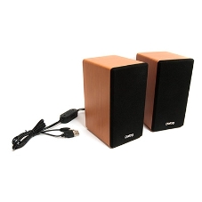 Акустическая система Dialog AST-20UP - акустические колонки 2.0, 6W RMS, Cherry, питание от USB