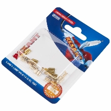 Клемма плоская Rexant, гнездо - 5,6 мм, 1-1.5 мм², (РП-м 1.5-(4.8)/DJ622-D4.8x0.5B), в упак. 10 шт.