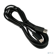Кабель USB2.0 Гарнизон GCC-USB2-CMCM-6, Type-C/Type-C, 3А, 45Вт, PD/QC3.0, медь, 1.8м, черный, пакет