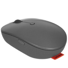 Мышь беспроводная Lenovo Go серый, 2400 dpi, радиоканал, USB-C, кнопки - 3